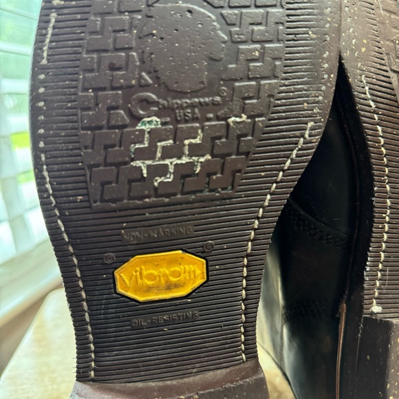 L.L. Bean Chippewa Katahdin Iron Works Engineer Boots Men’s Size 10.5 Brown - Picture 9 of 9